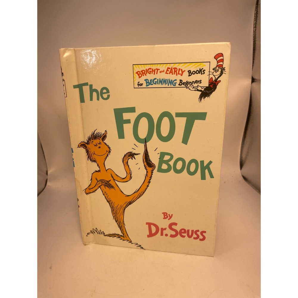 DR. SEUSS THE FOOT BOOK HC 1968 Mint Condition